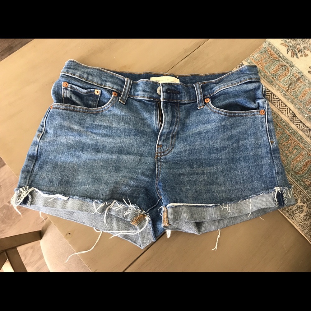 Gap jean shorts
